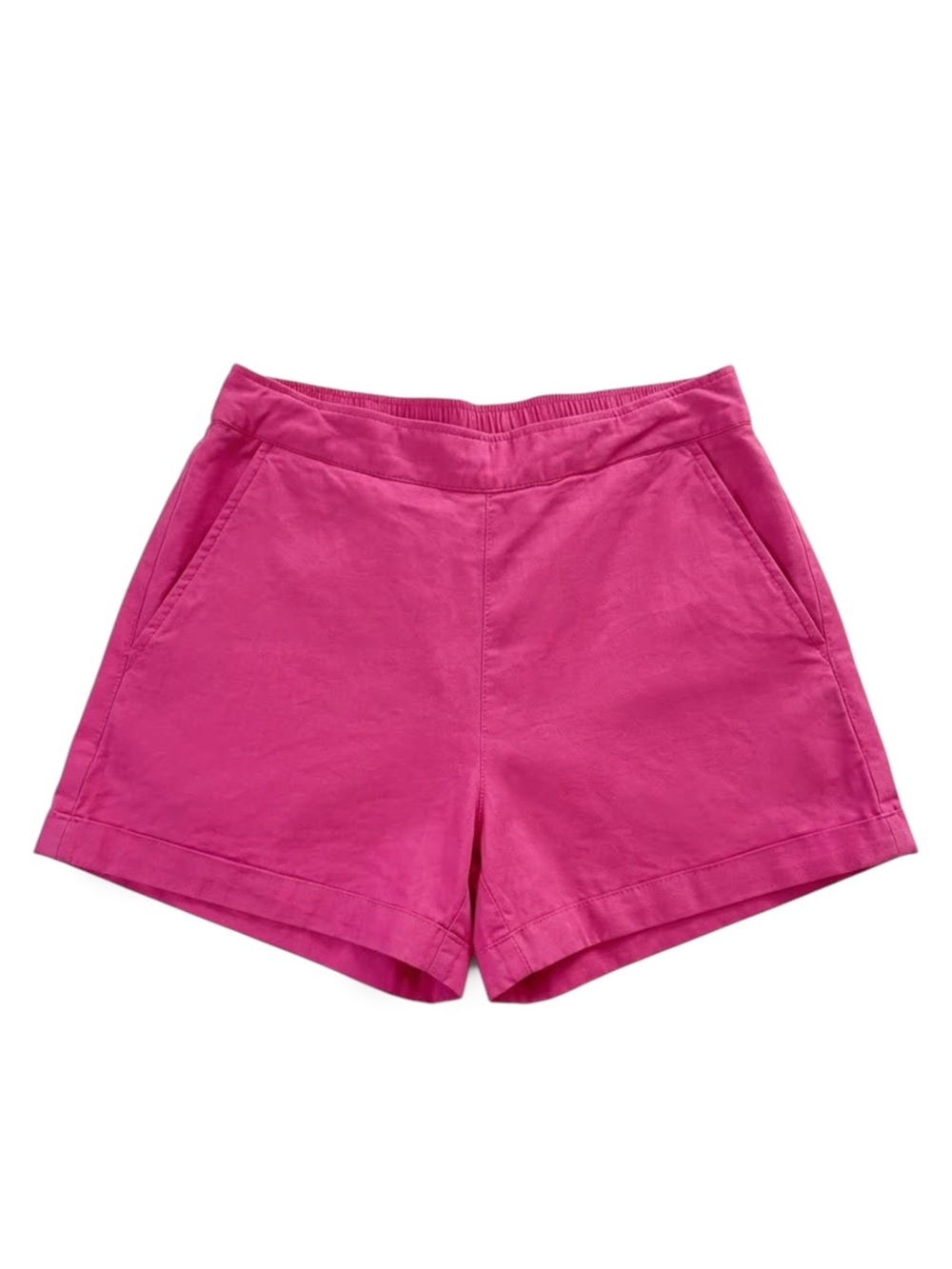 Old Navy Bright Pink High-Waist Casual Shorts